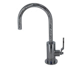 Point-of-Use Drinking Faucet with Contemporary Round Body & Industrial Lever Handle